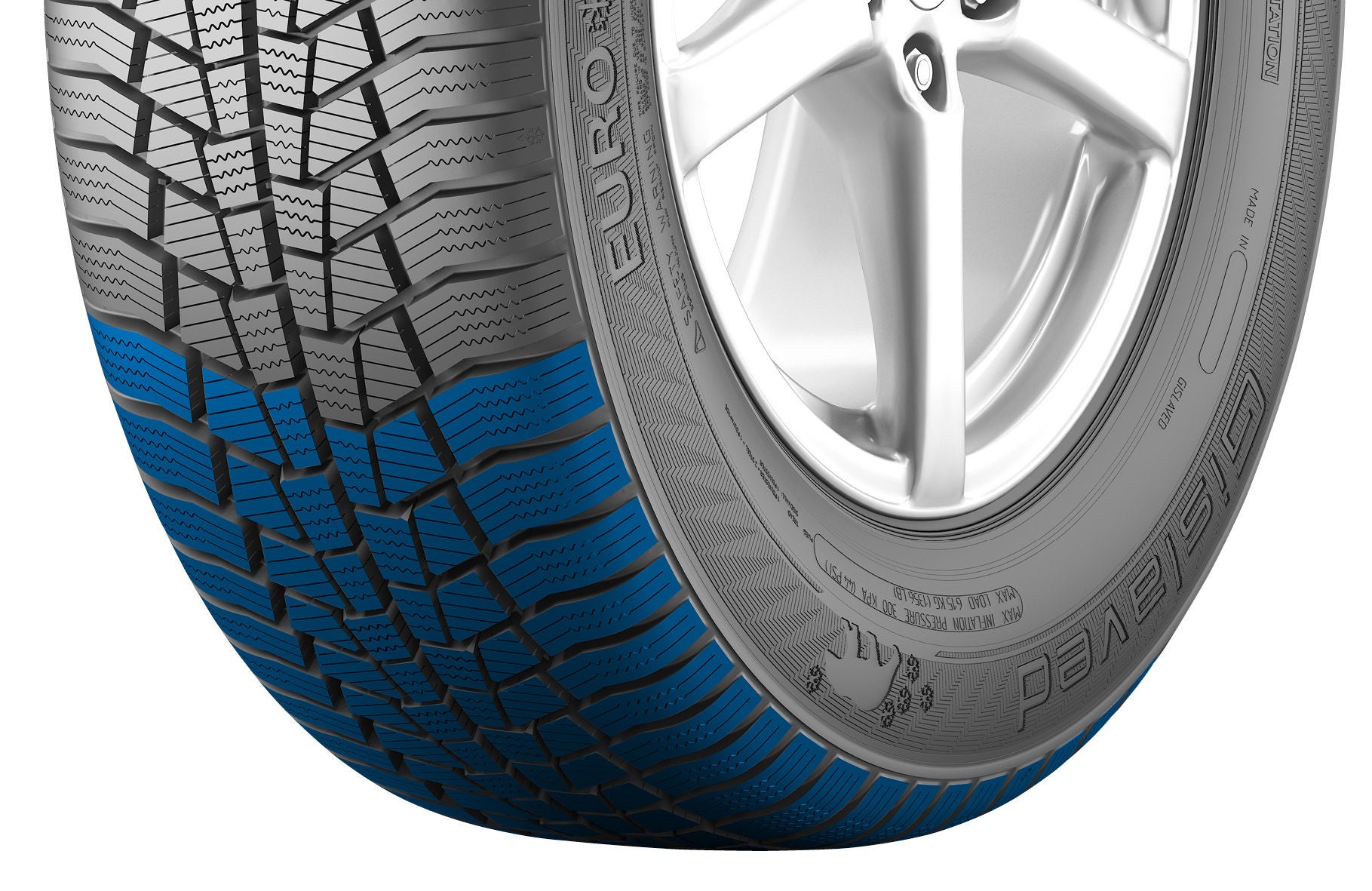 Winter tyre graphic